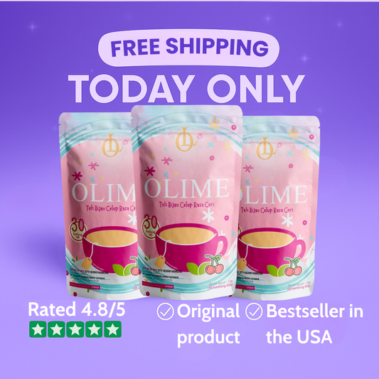 OLIME Cherry Green Tea