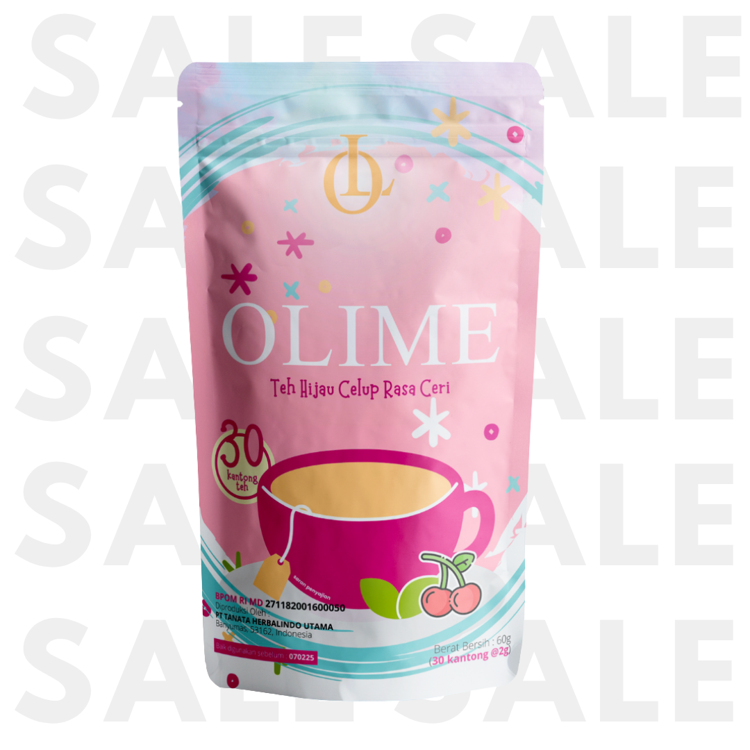 OLIME Cherry Green Tea