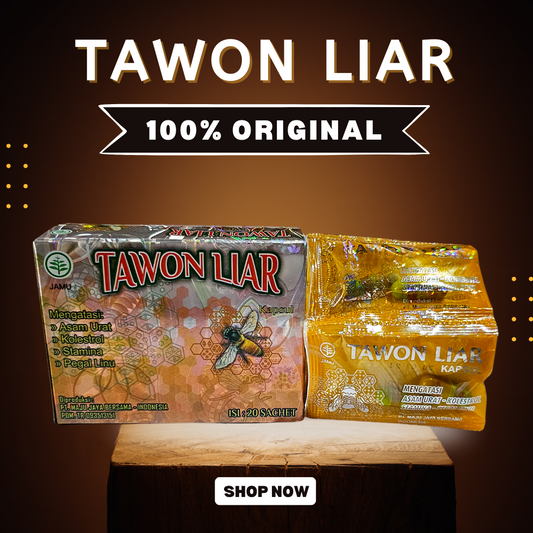 10 Box Tawon Liar Herbs Rheumatism Pain Relief & Gout Original Wild Wasp