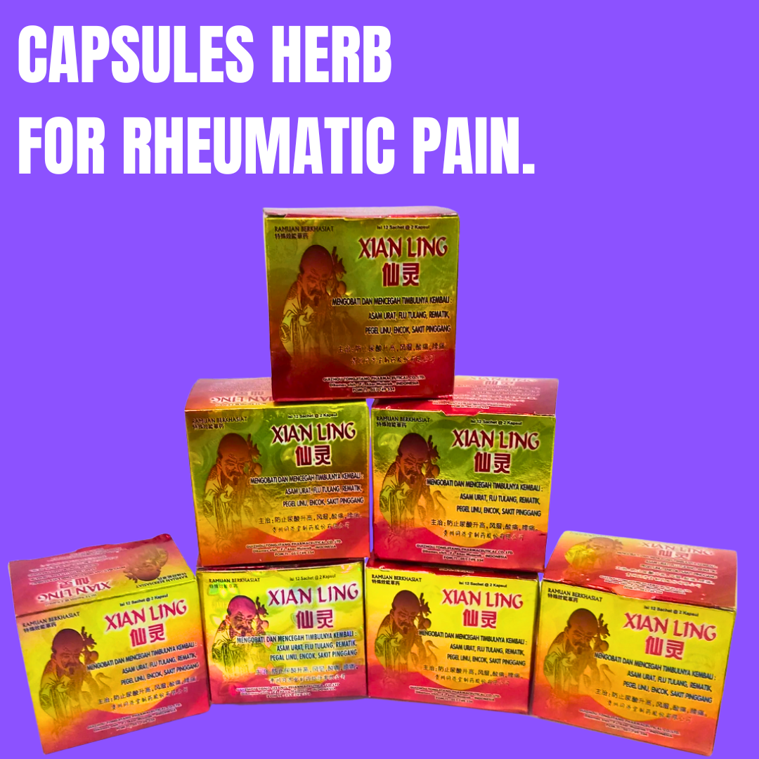 Xian Ling Herbal Joint & Muscle Pain Relief – Natural Remedy for Rheumatism, Stiffness, and Inflammation